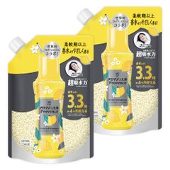 レノア ハピネス アロマジュエル 香り付け専用ビーズ シトラス＆ヴァーベナ 詰め替え 1,410mL ×2袋【まとめ買い】 [大容量] [詰め替え 1410mL×2袋]