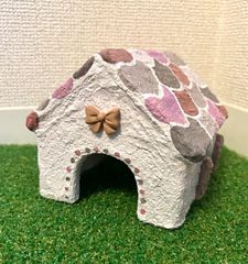 ピンクとリボンのウェットシェルター