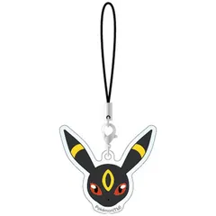 【 新品 未開封 】   グルマンディーズ モバイルアクリルストラップ ポケモン ブラッキー POKE923G 未使用 送料無料のサムネイル