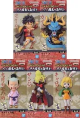 【中古】フィギュア 全5種セット 「ワンピース」 ワールドコレクタブルフィギュア-ワノ国鬼ヶ島編3-