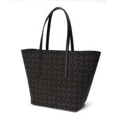 ロエベ / LOEWE　T トートバッグ　B657Z73X03　リピートアナグラム キャンバス　ブラック 【中古】 商品番号 E-158748