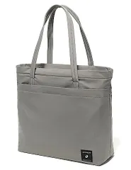 横-ライトグレー [HIKKER-LINK トートバッグ ハンドバッグ メンズ レディース 横型 A4 大容量 通勤 通学 ビジネス 軽量 撥水 横-ライトグレー lightgary