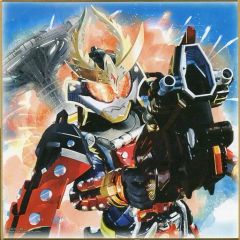 [중고] 종이 제품 가면 라이더 갑옷 색 종이 컬러 이거 -A Work Of KAMEN RIDER- [이치 반 쿠지 가면 라이더 제로 원 NO.01 feat. 레전드 가면 라이더] C상