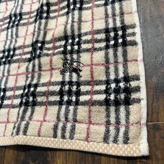 未使用品 BURBERRY LONDON バーバリー ロンドン フェイスタオル ノバチェック 西川