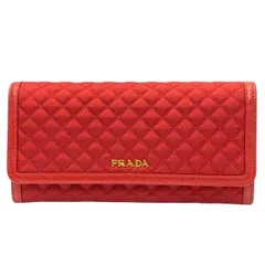 PRADA レッド キルティング 長財布 2025年最新】プラダ キルティング 財布の人気アイテム - メルカリ