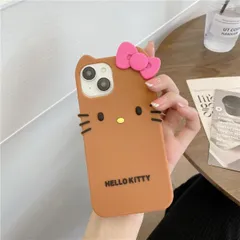 ハローキティ iphoneケース キティちゃん スマホケース シリコン ケース（B-iPhone12）