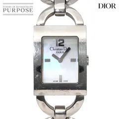 ✨美品・希少✨DIOR マリススクエア 腕時計 CDロゴブレス シルバー 美品】 DIOR マリス スクエア CDロゴブレス シルバー 腕時計