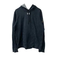 UNDER ARMOUR ロゴスウェット パーカー S ブラック アンダーアーマー フーディー プルオーバー トップス 古着卸 アメリカ仕入 a708-5866