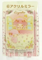 【中古】生活雑貨(キャラクター) 6.マイメロディ＆ピアノちゃん アクリルミラー(巾着付き) 「LIZ LISA×マイメロディ リズメロ当りくじ 第3弾」