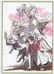 【中古】キャラカード 集合(5人/左向き) 色紙風かあど 「特 刀剣乱舞-花丸- ～雪月華～ 雪ノ巻」 第1週目入場者特典