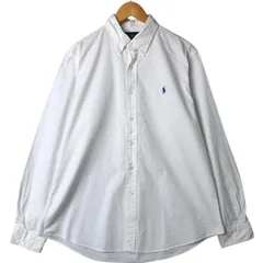 古着 ラルフローレン Ralph Lauren CUSTOM FIT 長袖 ボタンダウンシャツ メンズL相当/eaa549350