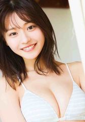 浅倉唯 超セクシー かわいい 美人 水着下着 巨乳美脚美尻 イラストアート B2ポスター