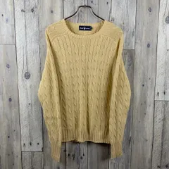 Ralph Lauren ラルフローレン ケーブル編み ニット セーター L