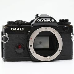 OLYMPUS OM-4 Ti ブラック ボディ フィルムカメラ 【中古】