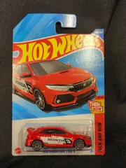 MATTEL HOTWHEELS THEN AND NOW 3/10 HYY64 2018 HONDA CIVIC TYPE R/レッド 123/250