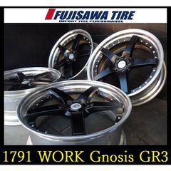 【1791】★WORK GNOSIS GR3◆21x9J 5穴 PCD114.3 +38◆4本