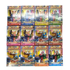 〇BANDAI 食玩プラモデル  ミニプラ 烈車戦隊トッキュウジャー 烈車合体EX 超トッキュウオー レインボークリアスペシャル 全9種 12点セット 外箱開封品