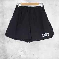 米軍 U.S.ARMY IPFU トレーニング ショーツ インナー付き ブラック MEDIUM LARGEのサムネイル