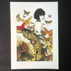ジークレー版画『蝶の樹』限定50部