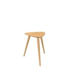 【正規直輸入】新品未使用★ファーメグFAMEG トライポッド スツール Finn No1609／座面高46cm／ナチュラル・クリア／トーネットTHONET