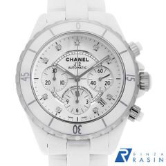 シャネル J12 クロノグラフ 9Pダイヤ H2009 中古 メンズ