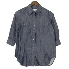 未使用品！リネン100 鎌倉シャツ 極美品鎌倉シャツリネン100%麻100%kamakura - メルカリ