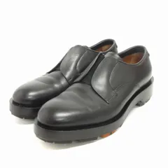 エルメネジルドゼニア Ermenegildo Zegna ビジネスシューズ ローファー スリッポン レザー A54632 黒 ブラック 7.5 26.5cm 靴 ■SM1のサムネイル