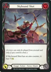 【中古】Flesh and Blood OUT129[C]：(Rainbow Foil)Skybound Shot (3)