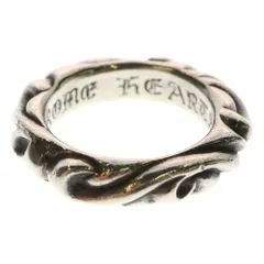 CHROME HEARTS (クロムハーツ) SCRL BAND スクロールバンド リング シルバー BCA351
