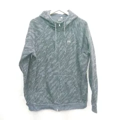 ◇ ⊇ UNDER ARMOUR アンダーアーマー 長袖 パーカー サイズLG ブラック系 メンズ E  【1412090031465】