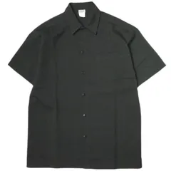 CalTop キャルトップ アメリカ製 #1000 PLAIN SHORT SLEEVE SHIRT プレーンショートスリーブシャツ M BLACK 半袖 MADE IN USA トップス g22702