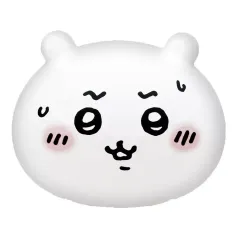 【中古】スクイーズ 困った顔 「ちいかわ おかおのスクイーズ ちいかわ」