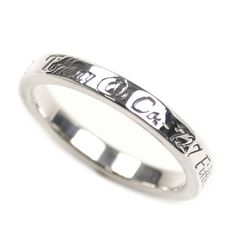 TIFFANY&Co. ティファニー シルバー925 ノーツ ナロー リング・指輪 10号 2.4g レディース 中古 美品
