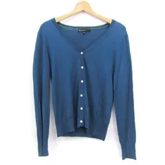 グリーンレーベルリラクシング ユナイテッドアローズ カーディガン トップス レディース 40サイズ ブルー green label relaxing 【中古】