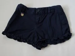 ポロ ラルフローレン polo ralph lauren アウトレット 子供服 女の子 5歳 約 110cm ショート パンツ 紺 春 夏 ★2 ズボン ボトムス ガールズ 女児 キッズ 【中古】 ユーズド リサイクル こども