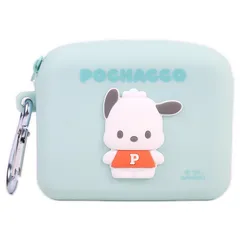 ポチャッコ ミニポーチ シリコーン素材 アクセサリーポーチ 小物入れ サンリオ sanrio