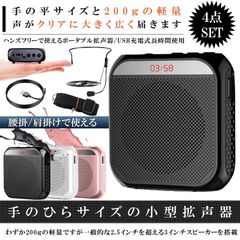 ット 小型拡声 システム マイク 付 スピーカー 音楽再生 USB microSD 対応 イベント 会議 屋外 選挙 講演
