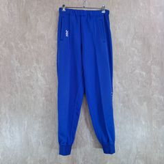 MIZUNO ミズノ super　star　スーパースター　U‐１０　サイドジップ　ロゴ刺繍 ブルー　青 S ジャージ トラックパンツ
