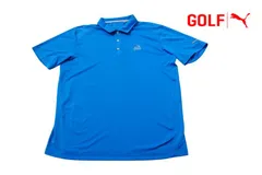 【中古】プーマ｜puma golf｜ホンダクラシックゴルフ｜半袖ポロシャツ｜メンズゴルフウェア｜L