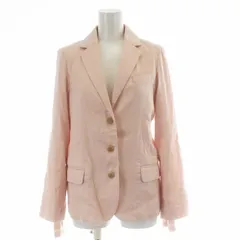 マークバイマークジェイコブス MARC by MARC JACOBS テーラードジャケット センタープレス リネン 2 M ピンク /TR4のサムネイル