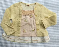 スーリー Souris チュニック 長袖 80cm 子供服 中古