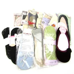 福助他 靴下 13点セット 未使用 浅履き フットカバーなど 23-25cm まとめて 大量 レディース