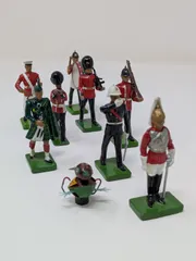 Britain社 ブリテン社 兵隊 フィギュア ビンテージ 4点セット⑦ レア Britain社 ブリテン社 兵隊 フィギュア ビンテージ 4点セット⑦