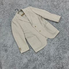 ☆ONLY☆オンリー♪ジャケット♪ベージュ♪チェック柄♪メンズ(XL)