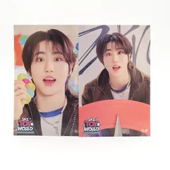 straykids ハン SKZ TOY WORLD FCくじ AB ステッカー 2枚 HAN ハンジソン ハニ ペンミ  京セラドーム 会場限定 ストレイキッズ スキズ SKZ