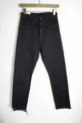 美品 FUMIKA UCHIDAフミカウチダ High-waist denim slim pants