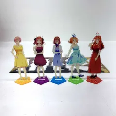 【★加古川物流】中古 五等分の花嫁 きゃにめ特典　描き下ろしアクリルスタンド5体セット 中野一花 二乃 三玖 四葉 五月〔3〕.,【721】