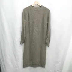 ◇ ⊇ Sonny Label サニーレーベル URBAN RESEARCH 長袖 膝下丈 ワンピース サイズF ブラウン系 レディース E  【1410290027707】