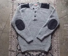 80s90s マクレガー ポップコーン ウールニット セーター M