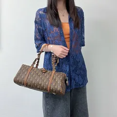 クリスチャンディオール　ハンドバッグ ロマンティック トロッター リボン Christian Dior トロッター ロマンティック リボン ハンドバッグ